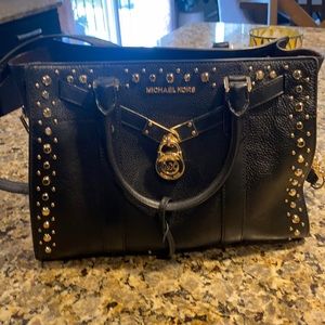Large Hamilton Studded Michael Kors Bag